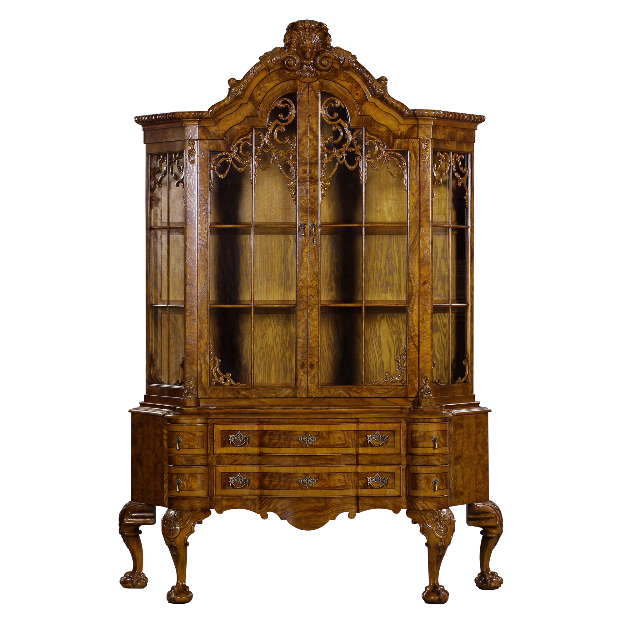 DISPLAY WITH LIGHT BALL AND CLAW Jansen Furniture