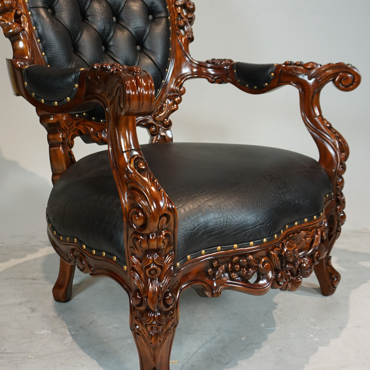 French Rococo Arm Chair Jansen Furniture